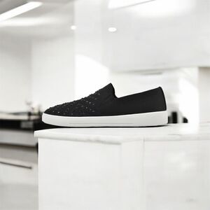 Brand New- White Mountain women's bling sneakers in size 7  in black.